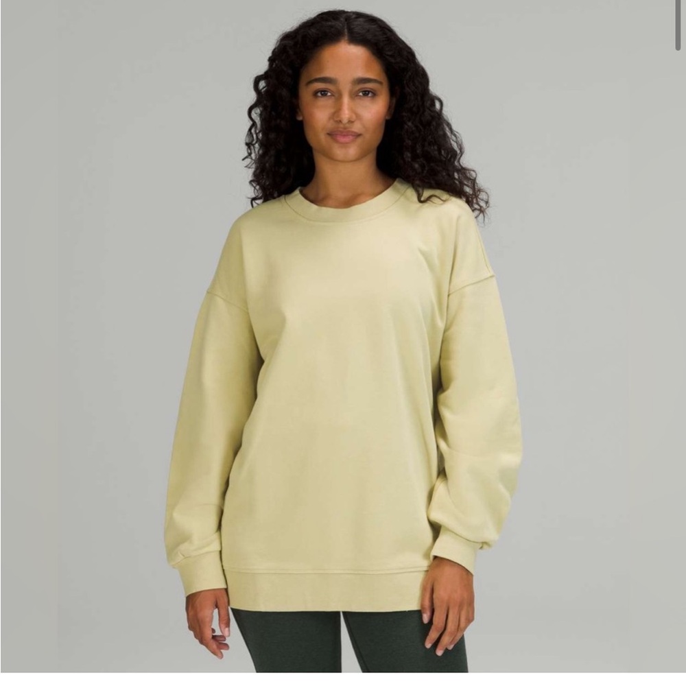 Lululemon‎ Perfectly Oversized Crew
Dew Green